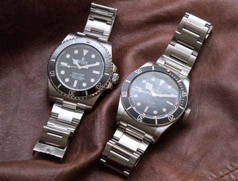 tudor vs rolex submariner.